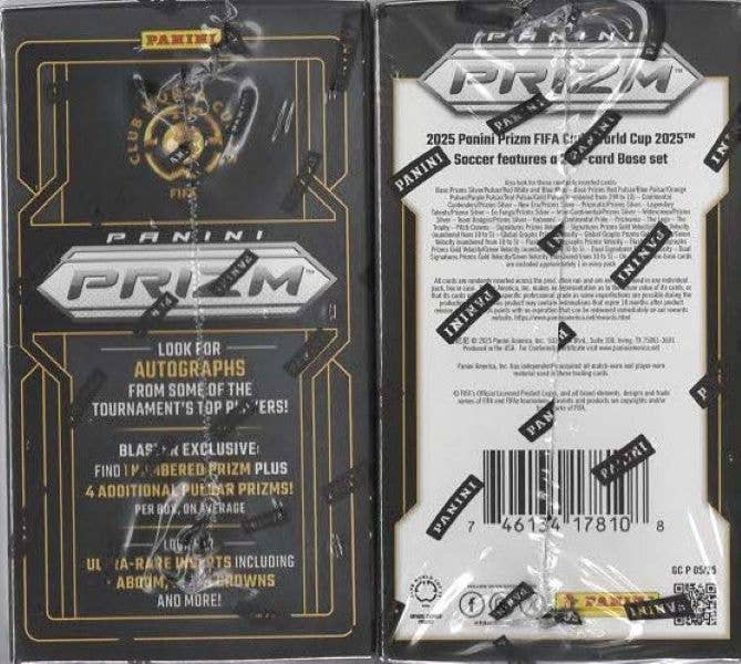 2025 Panini Prizm FIFA Club World Cup Soccer 24ct. Blaster