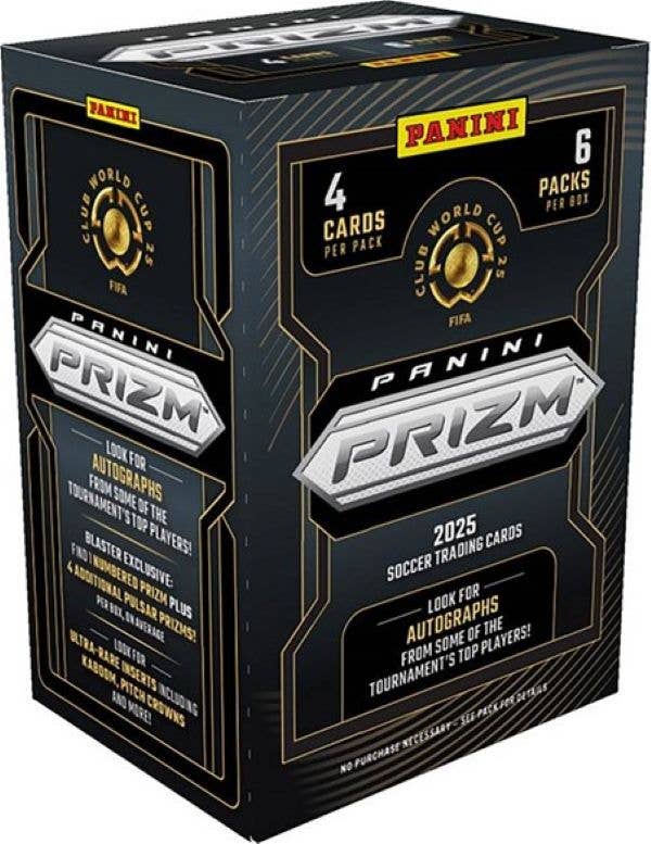 2025 Panini Prizm FIFA Club World Cup Soccer 24ct. Blaster