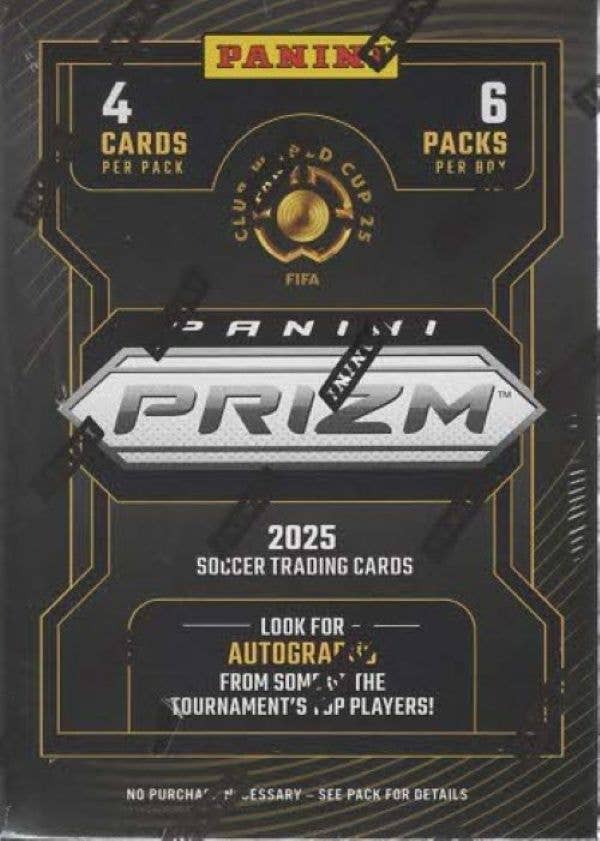 2025 Panini Prizm FIFA Club World Cup Soccer 24ct. Blaster
