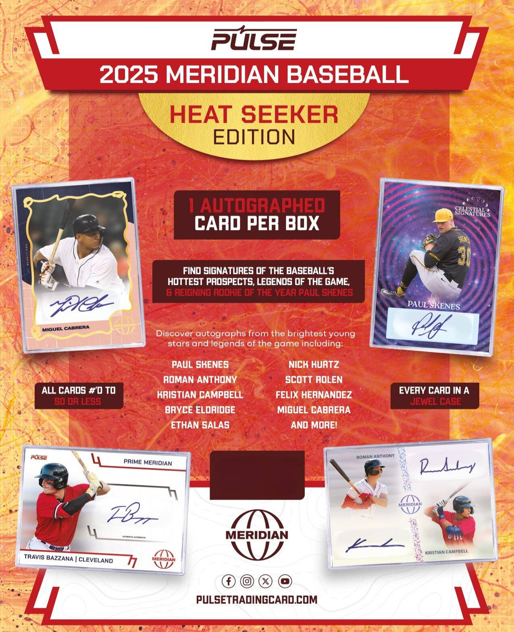 2025 Pulse Meridian Baseball Heat Seeker Edition